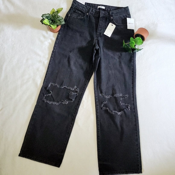 Forever 21 Premium Distressed 90s Fit Jeans - Picture 2 of 7